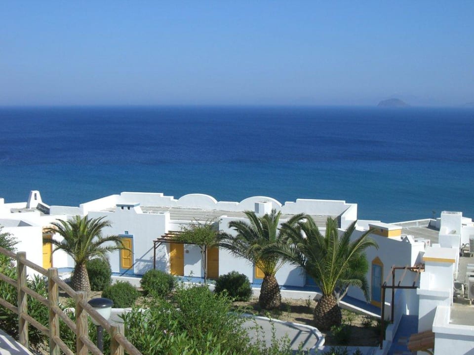 Unser Blick vom Balkon Lagas Aegean Village