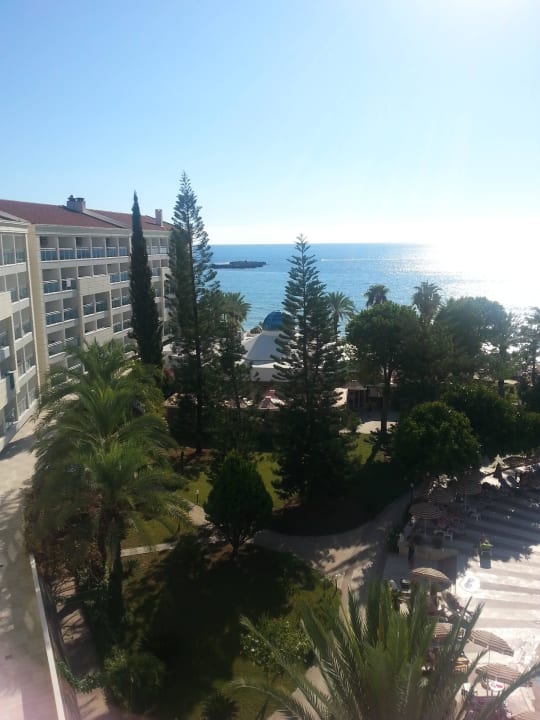 Ausblick vom Balkon Top Hotel