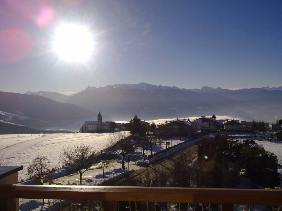 Ausblick vom Balkon SONNENBERG | Panorama Dolomites Wellbeing