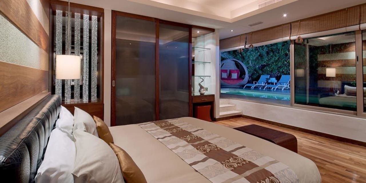 Pool Villa Bedroom at Desert Palm by Per Aquum Meliá Desert Palm Dubai