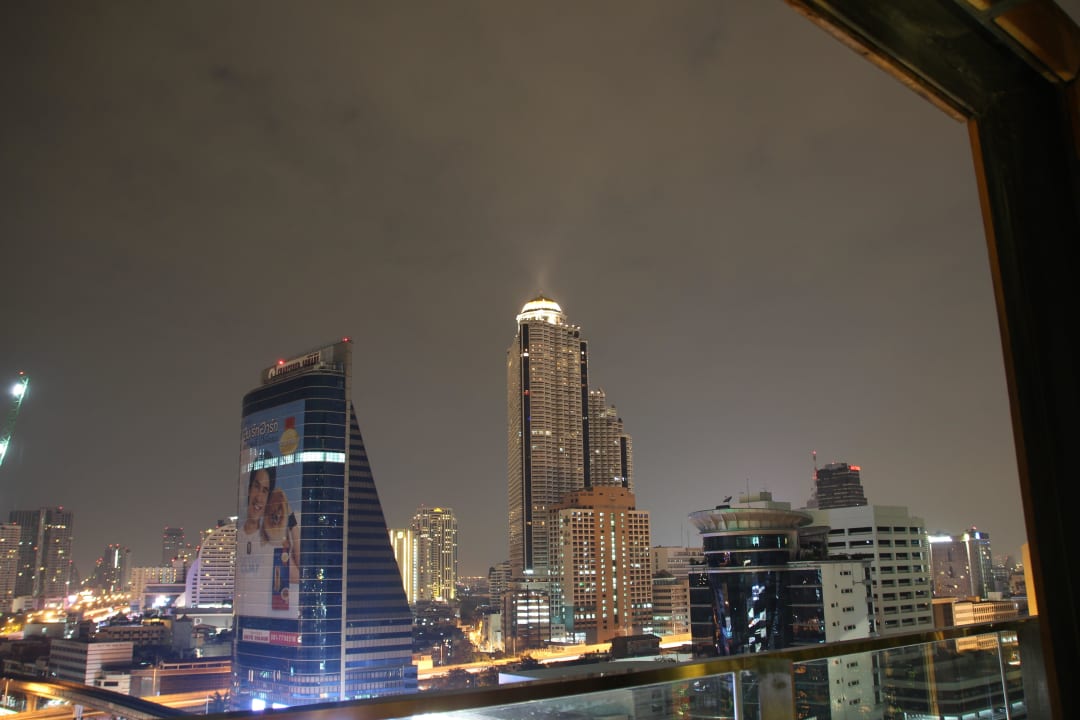 Ausblick vom 14. Stock Eastin Grand Hotel Sathorn
