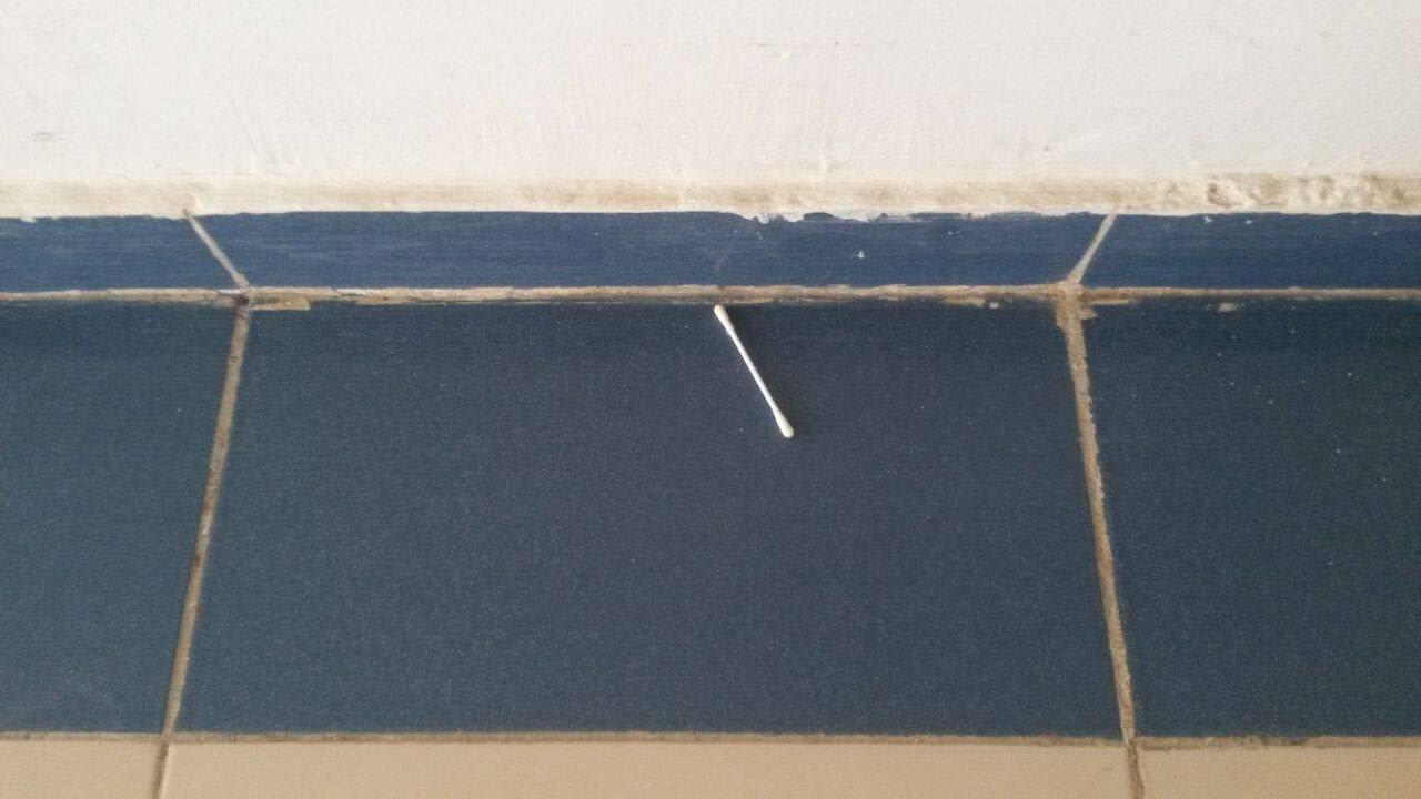 Ohrenstäbchen von den vorderen Gästen Riviera Aqua Park Resort