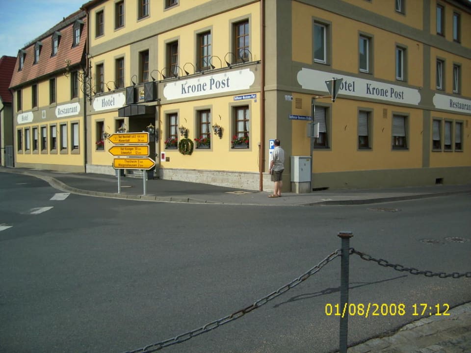 Hotel-Ansicht Hotel Krone-Post