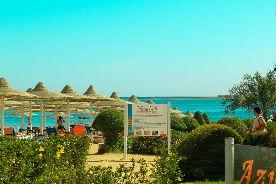 Вид на море Prima Life Makadi Resort