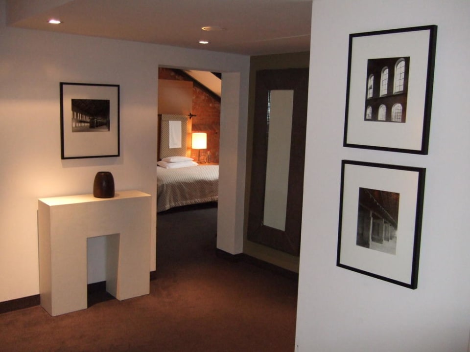 Hochzeitssuite - Übergang Wohnbereich/Schlafzimmer Gastwerk Hamburg