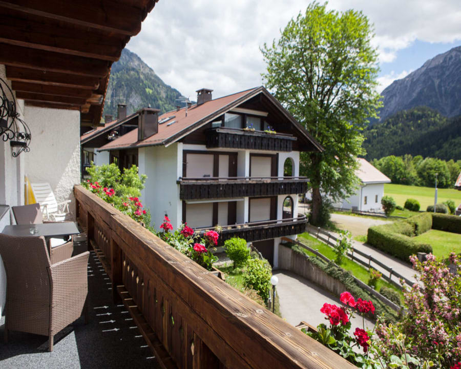 Ausblick Gästehaus Eberhart