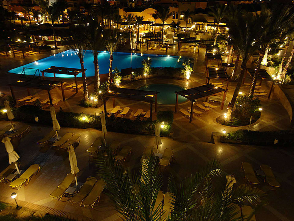 Abendstimmung im März 2015 Hotel JAZ Makadi Star & Spa