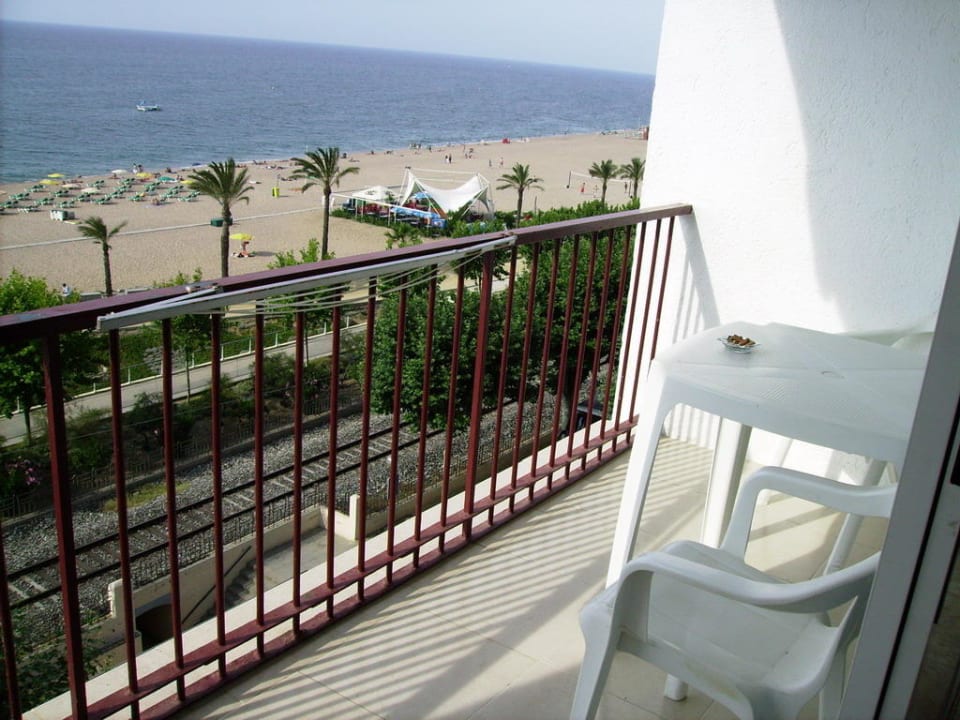 Balkon im Hotel Mont Rosa Hotel Mont Rosa