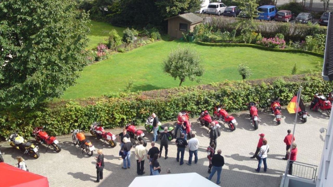 Seltenen, wertvolle Egli-Motorräder Hotel Bigger Hof