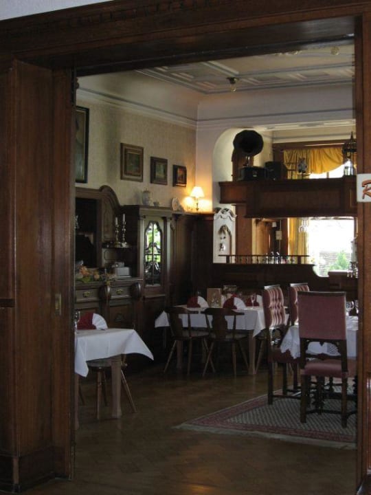 Blick ins Restaurant/Frühstücksraum Villa Oranien
