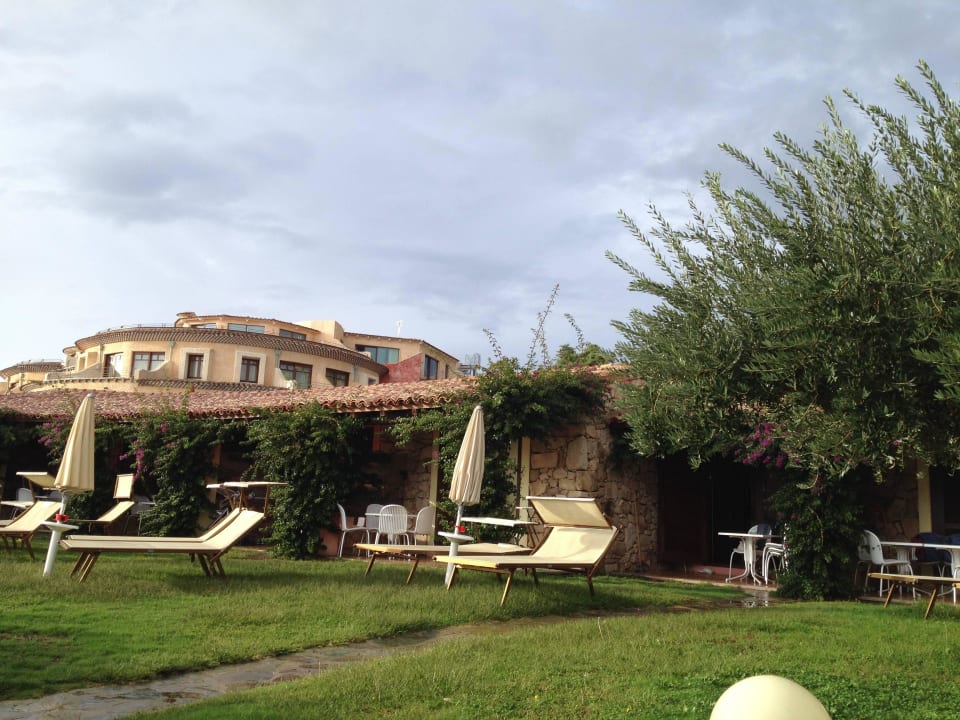 Blick auf die Appartments Appartments Baia Caddinas Clubresidence