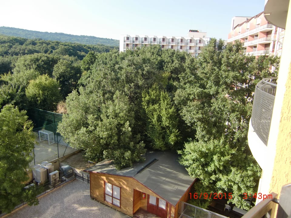 Blick vom Zimmer 5. Etage HVD Viva Club Hotel