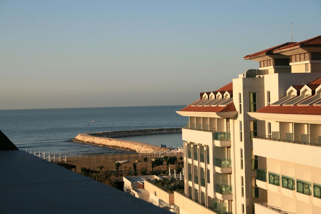 Ausblick vom Balkon Aydinbey Kings Palace & Spa