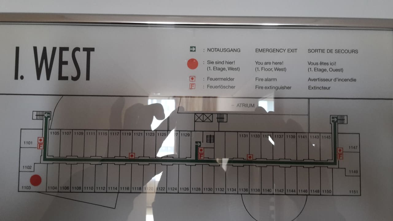Lageplan  Hilton Munich Airport