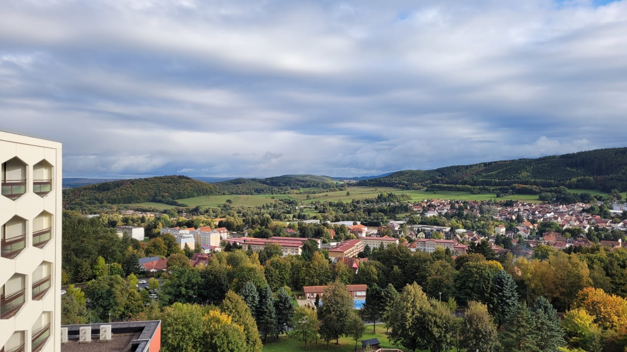 Ausblick AHORN Berghotel Friedrichroda