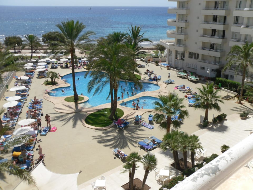 Ausblick von Zimmer 422 Aparthotel Playa Dorada