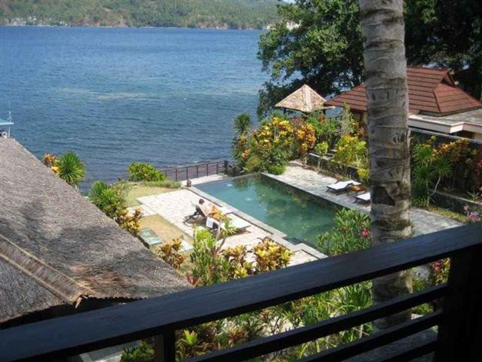 Ausblick vom Essen Solitude Lembeh Resort