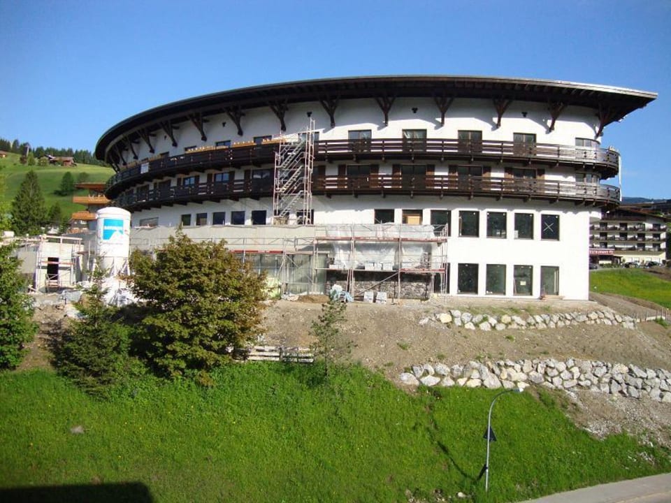Blick aus unserem Zimmer Verwöhn- und Wellnesshotel Walserhof