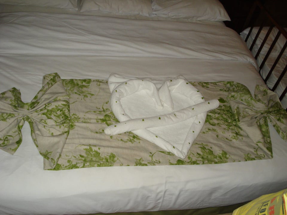 Deko aus Handtüchern Ghazala Gardens