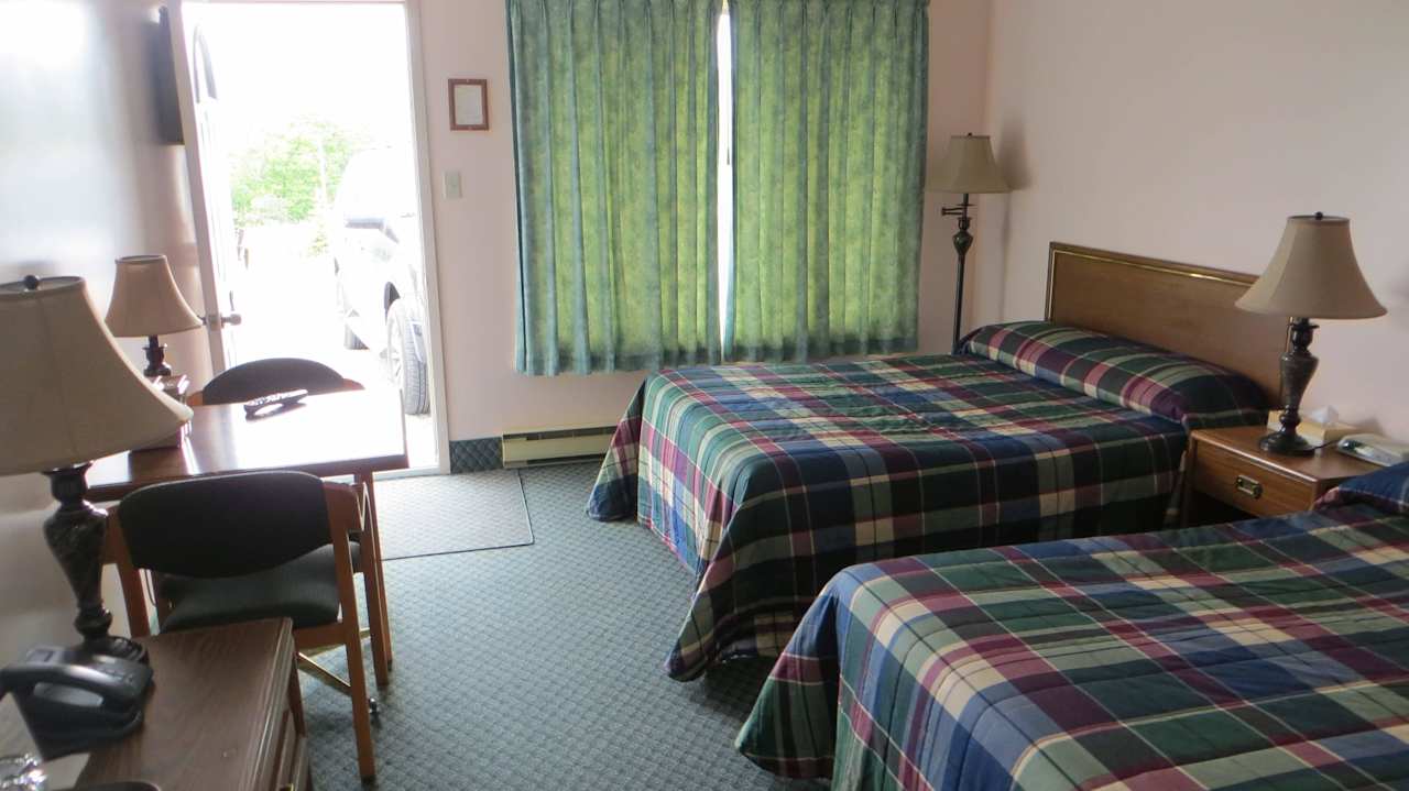 Blick zum Ausgang Kelly's View Motel