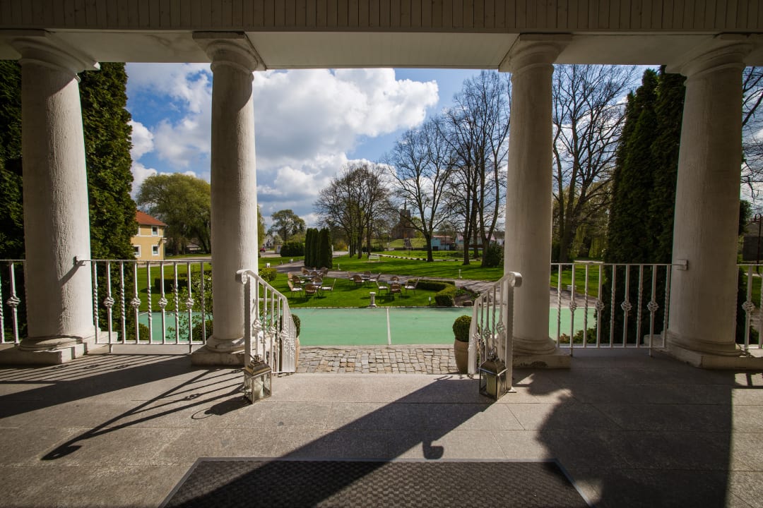 Ausblick Schloss Wulkow