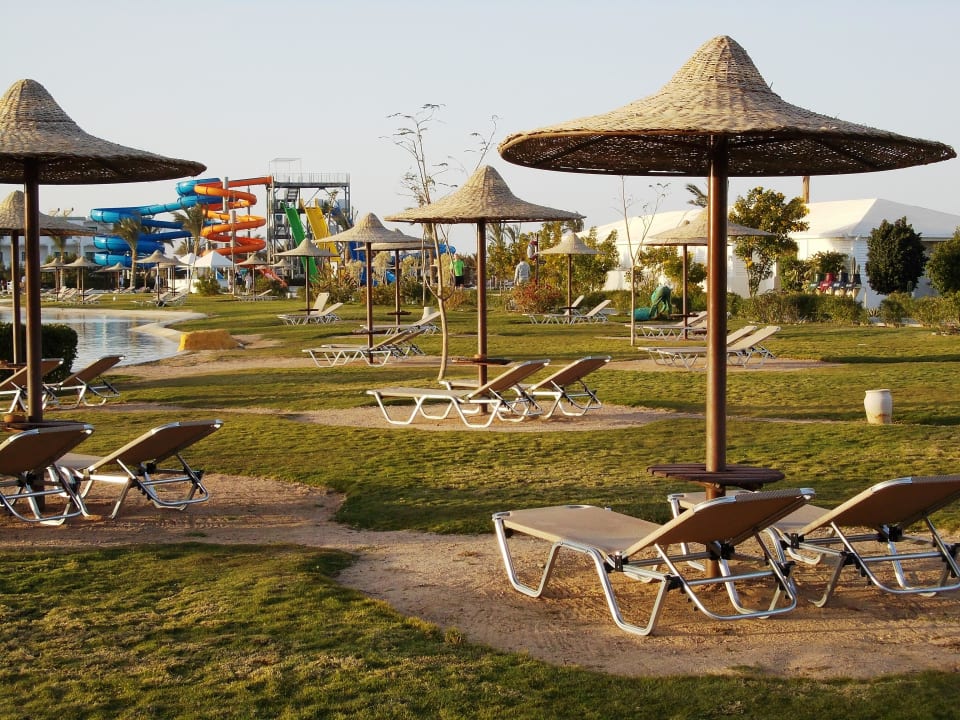 Na terenie hotelu JAZ Aquamarine Resort