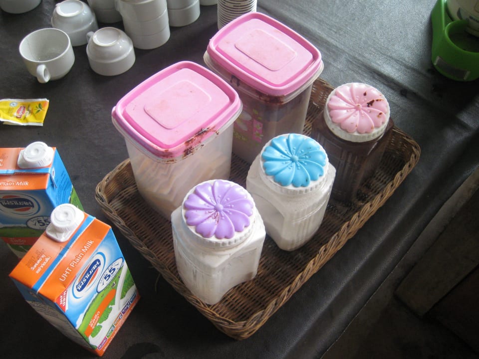 Verdreckte Dosen (Zucker, Weisser) Siam Bay Resort