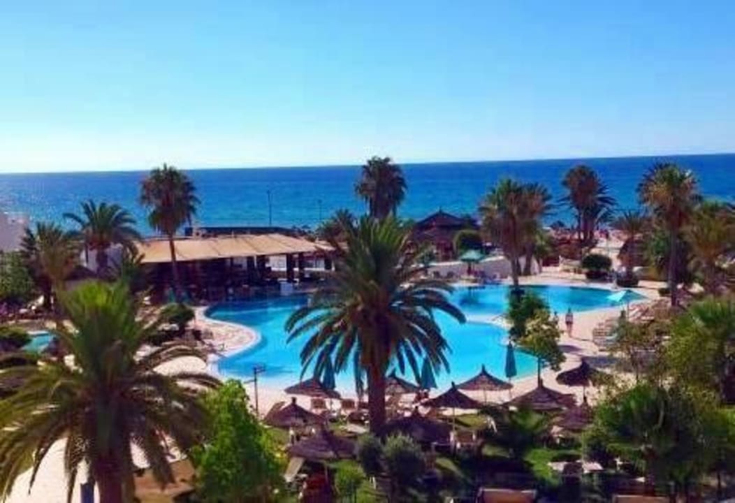 Blick vom Balkon bei Tag Nozha Beach Resort & Spa