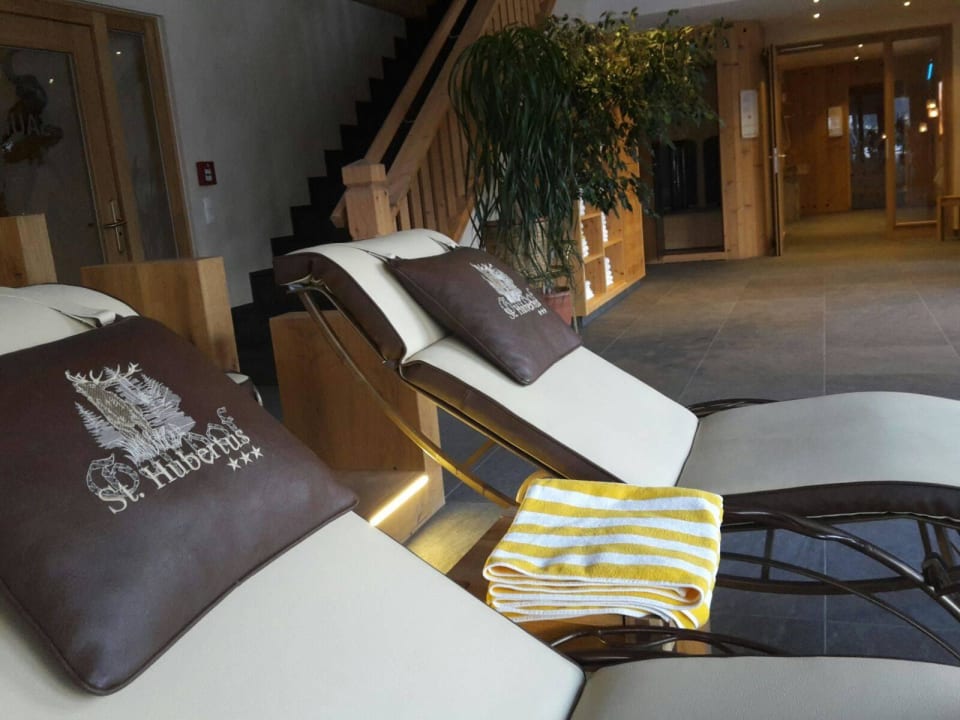 Ruhezone im Wellnessbereich Gasthof St.Hubertus