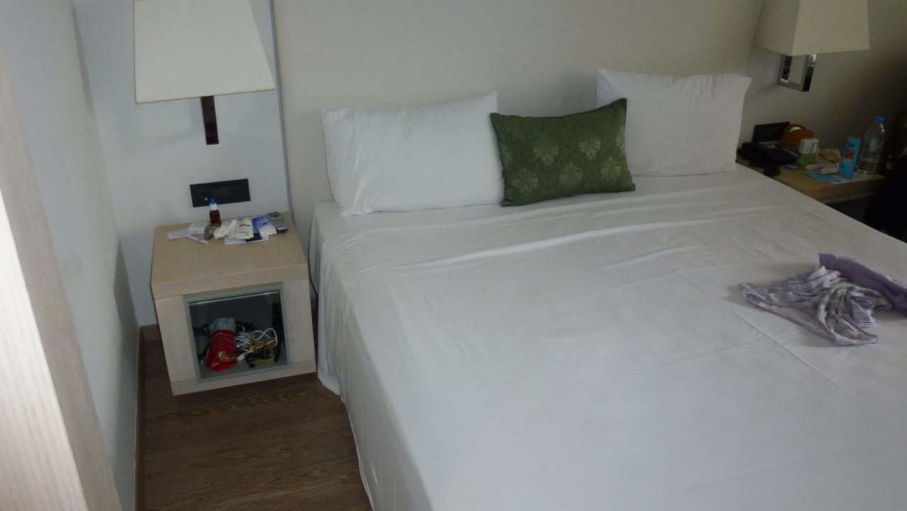 Gutes Bett - wir haben vorzüglich geschlafen Minos Mare Royal