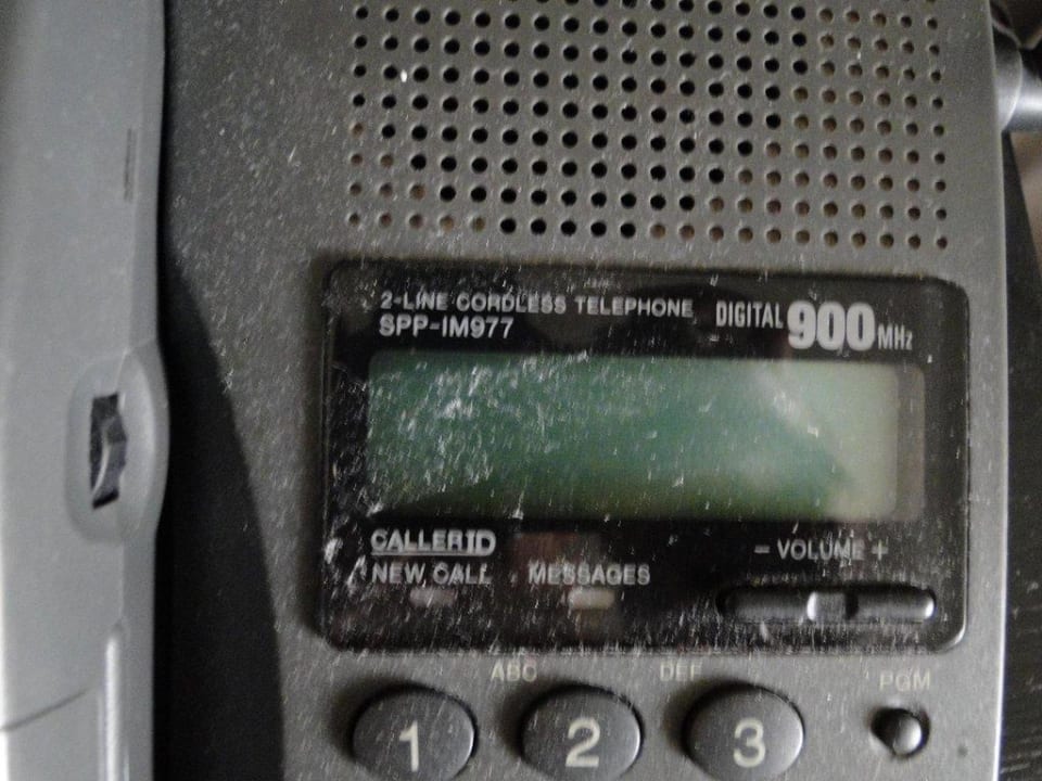 Total verstaubtes Telefon Hotel Le Méridien New Orleans