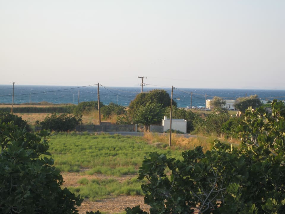 Ausblick vom Balkon auf das Meer Corali Hotel
