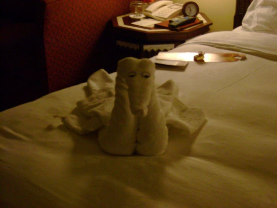 Gute Nacht Dekoration im Zimmer Jumeirah Al Qasr