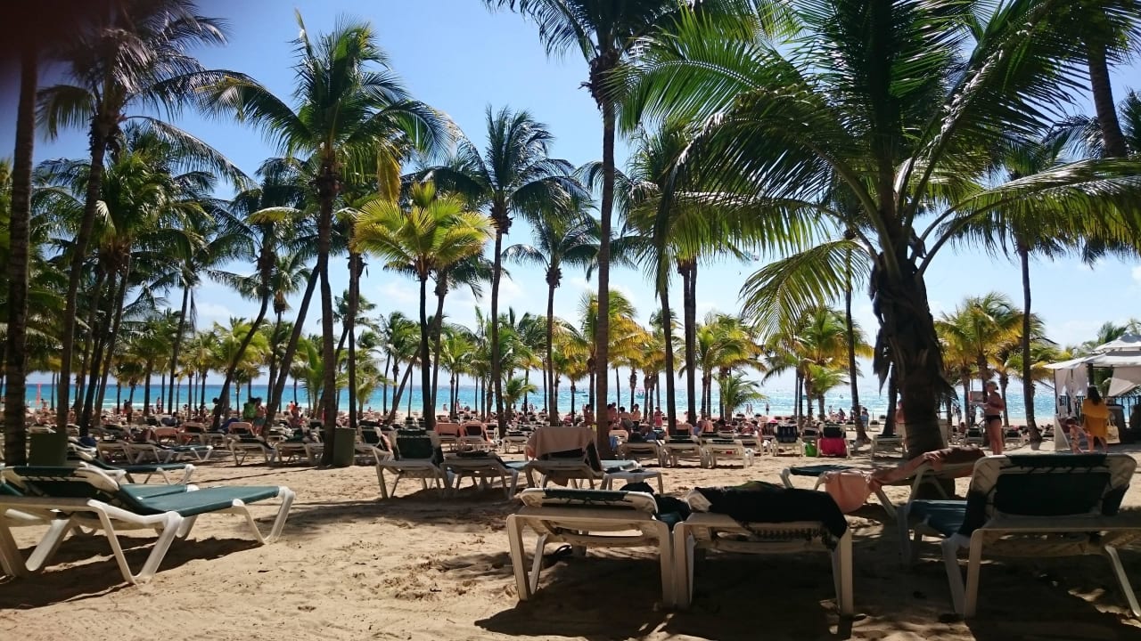 Liegenbereich Hotel Riu Tequila