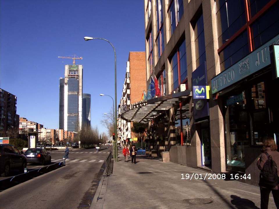 Außenansicht Hotel Vía Castellana