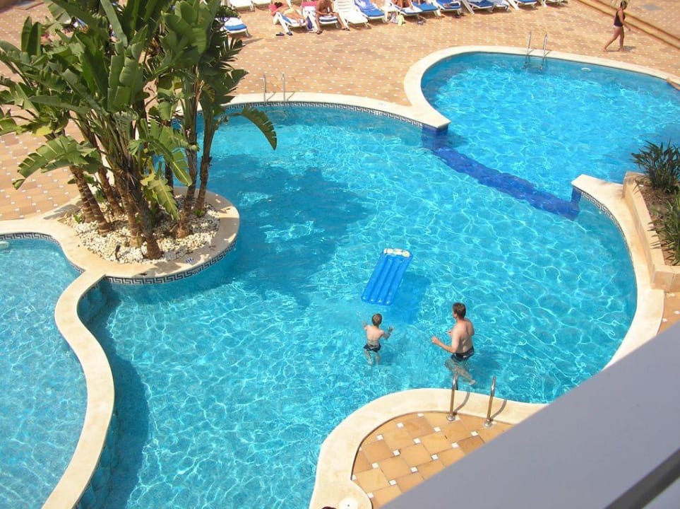 Pool - vom Balkon aus gesehen Grupotel Acapulco Playa - Adults Only