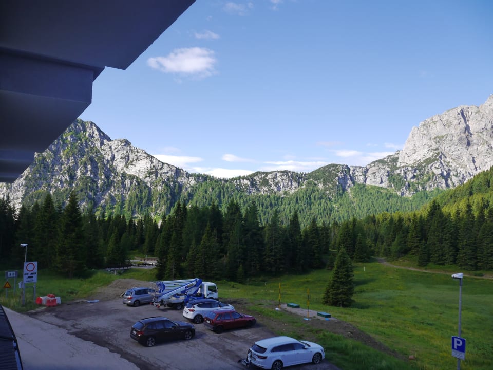 Ausblick Albergo Al Gallo Forcello