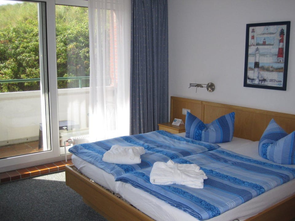 Balkonzimmer Dünenhotel Strandeck