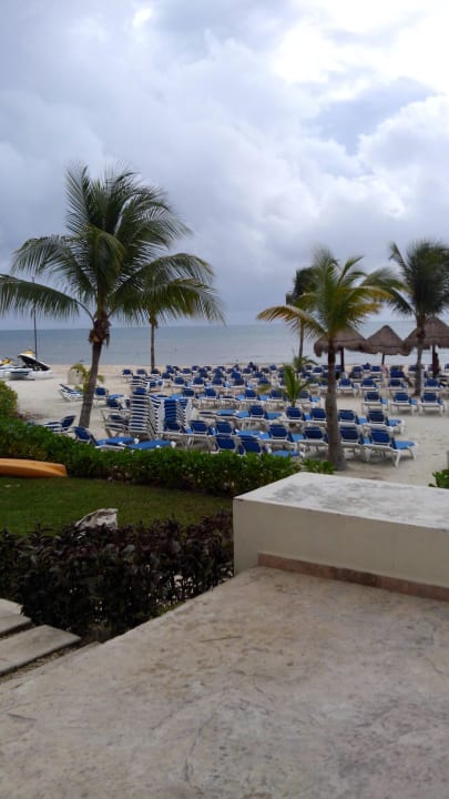 Afuera de nuestra habitacion BlueBay Grand Esmeralda