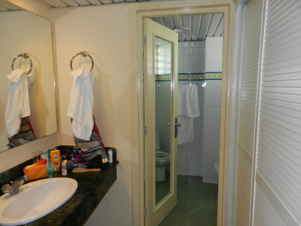 Waschbecken extra, hinten Toilette und Dusche Melia Las Antillas - Adults only