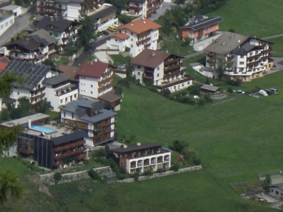 Aufsicht Ferienwohnungen am Matinesweg, Serfaus