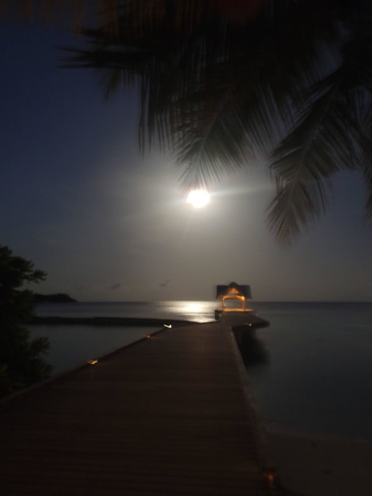 Vollmond im Paradies Kuramathi Maldives