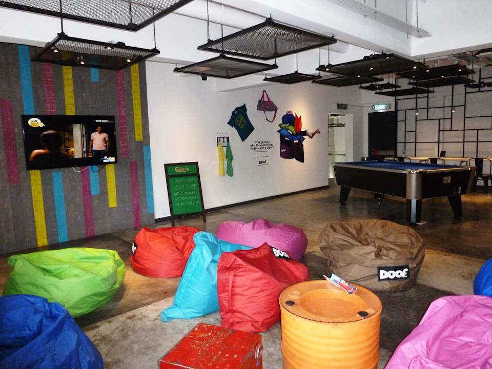 Aufenthaltsraum Hotel Grid 9