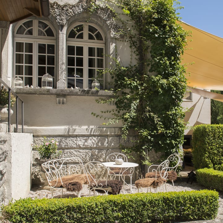 Außenansicht Hotel Schloss Ragaz