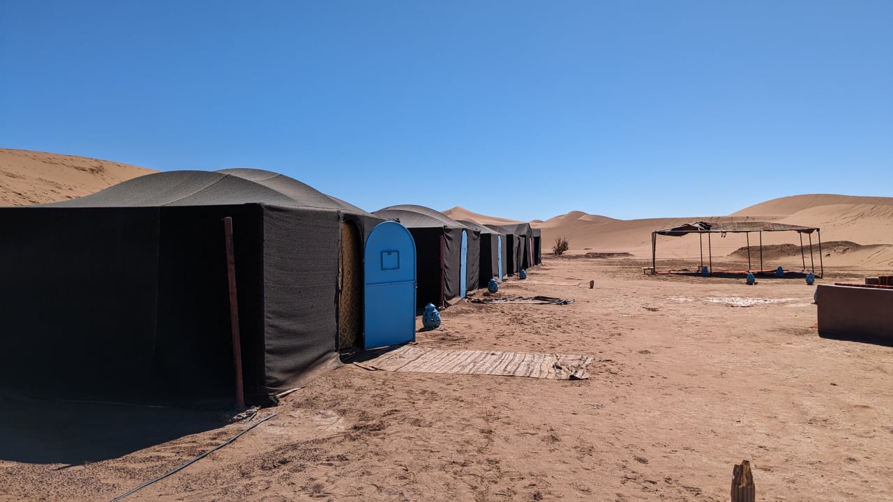 Außenansicht Desert Candles Camp, Erg Chigaga