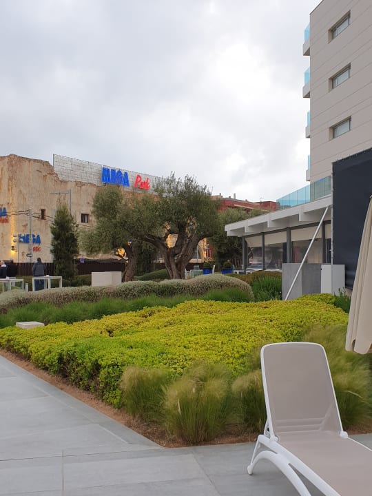 Gartenanlage Hipotels Gran Playa De Palma