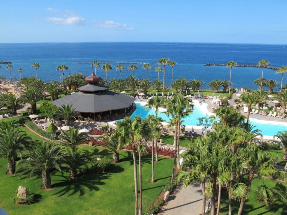 Aussicht von der Terrasse  Hotel Riu Palace Tenerife