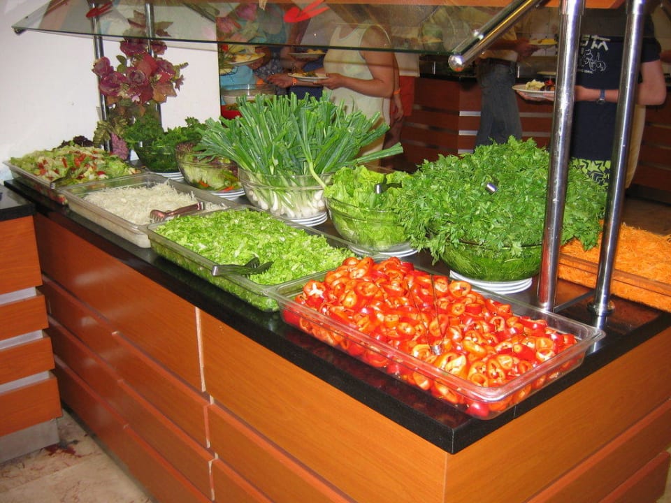 Ein Teil vom Salatbuffet Hotel Grand Efe