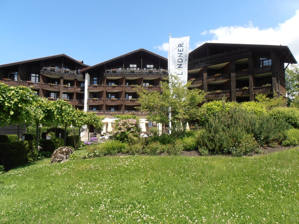 Blick vom Staufenpark Parkhotel Oberstaufen
