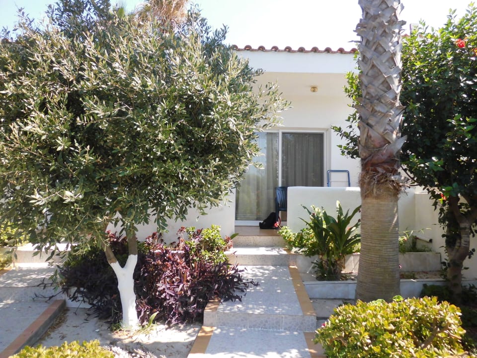 Eingang zum Studio Hotel Nikitas Rooms and Studios